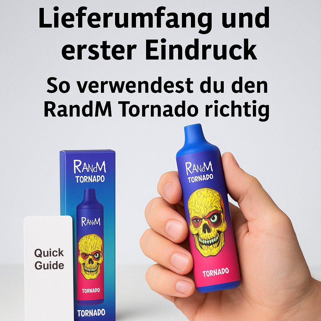 RandM Tornado Vape – Test, Erfahrungen & Vergleich