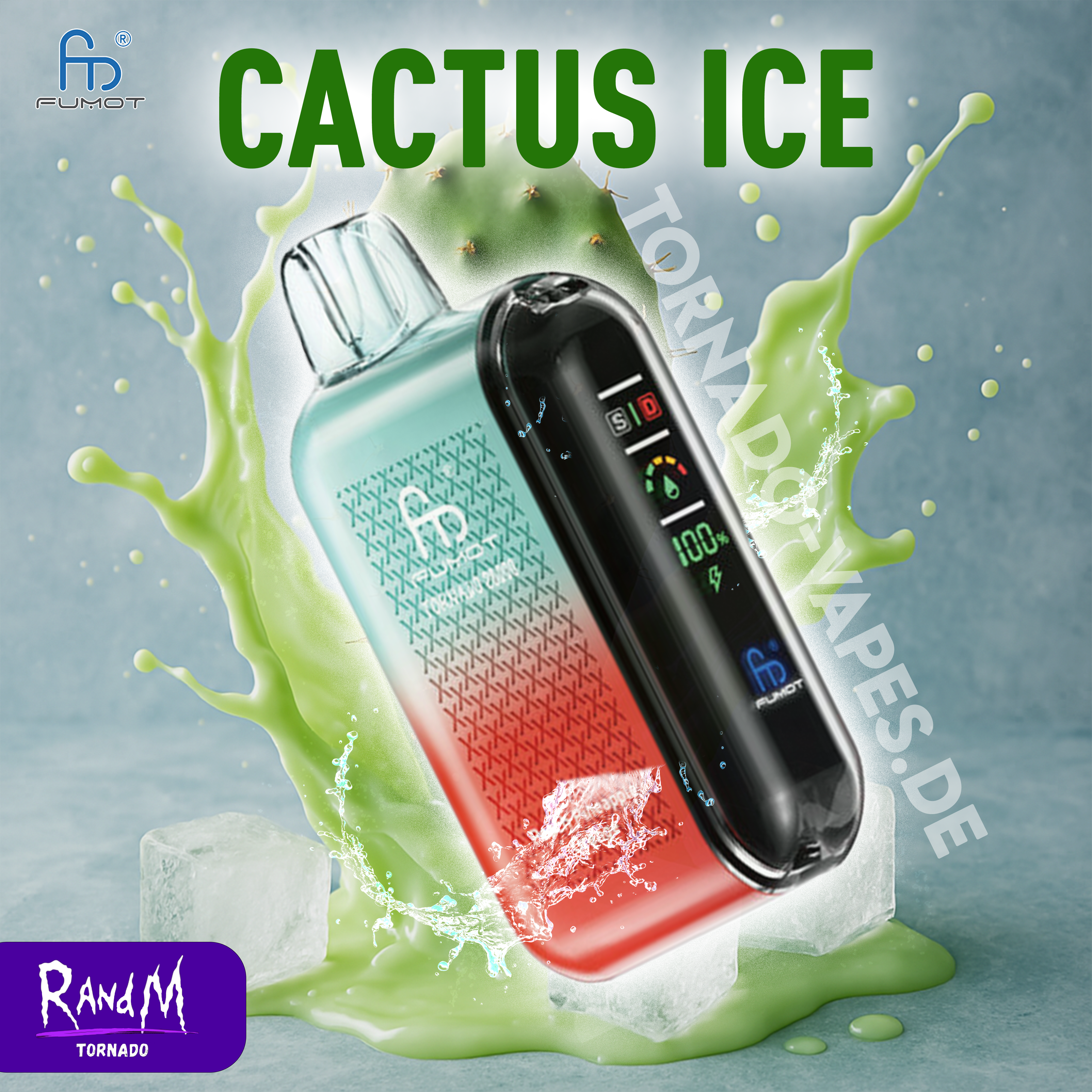RandM Tornado Vape 20000 Cactus Ice