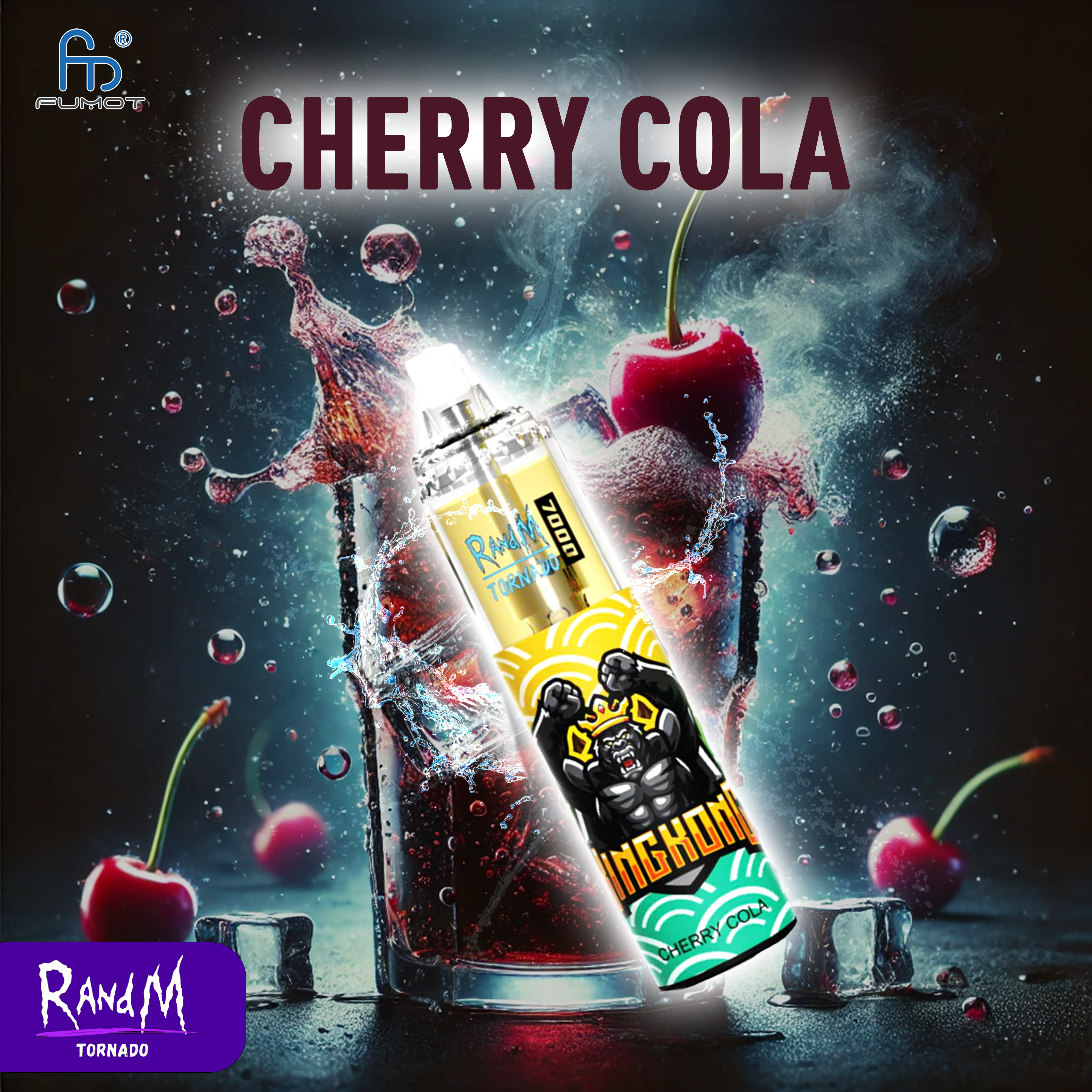 RandM Tornado 7000- Cherry Cola