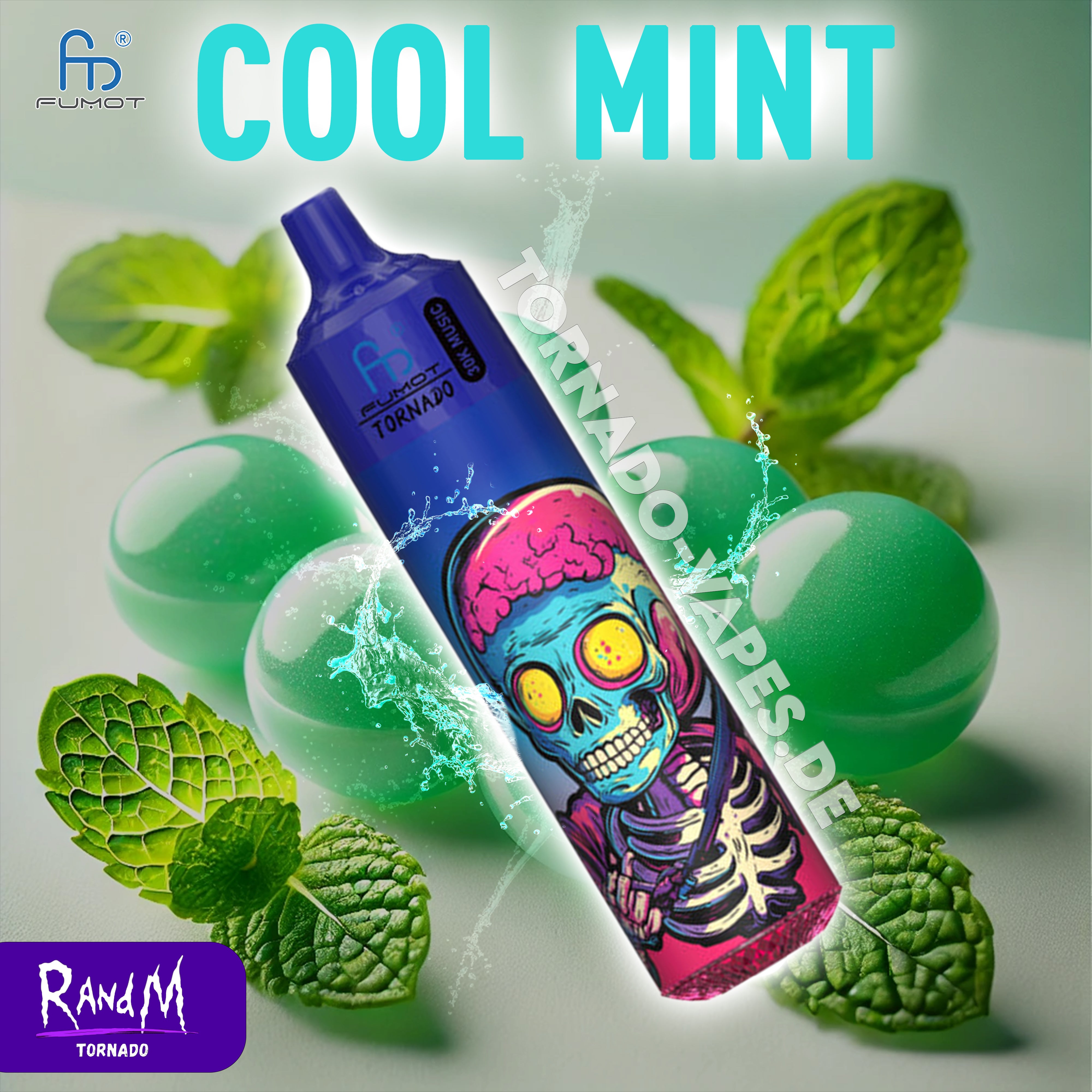 RandM Tornado Vape 30000- Cool Mint