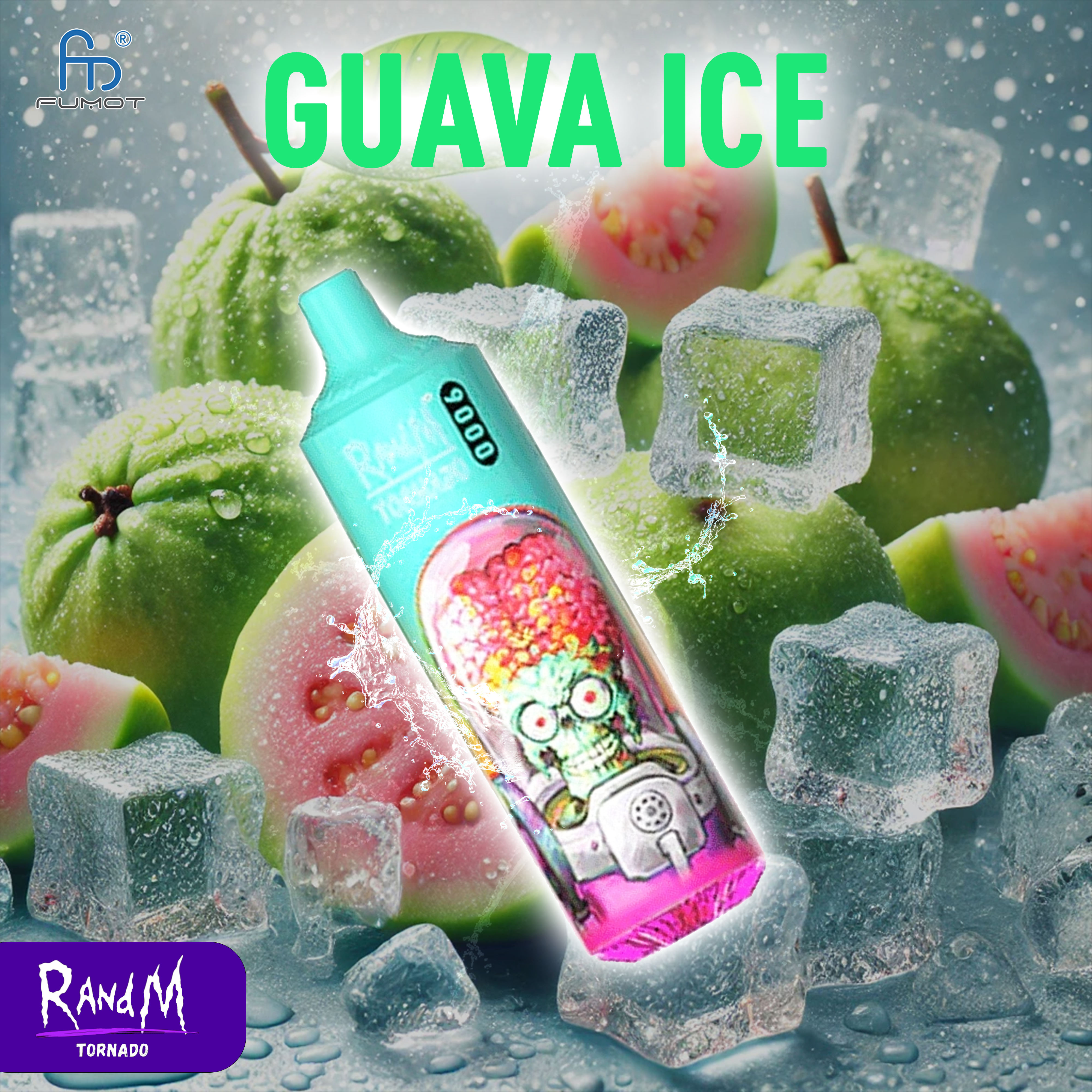 RandM Tornado 9000- Guava Ice