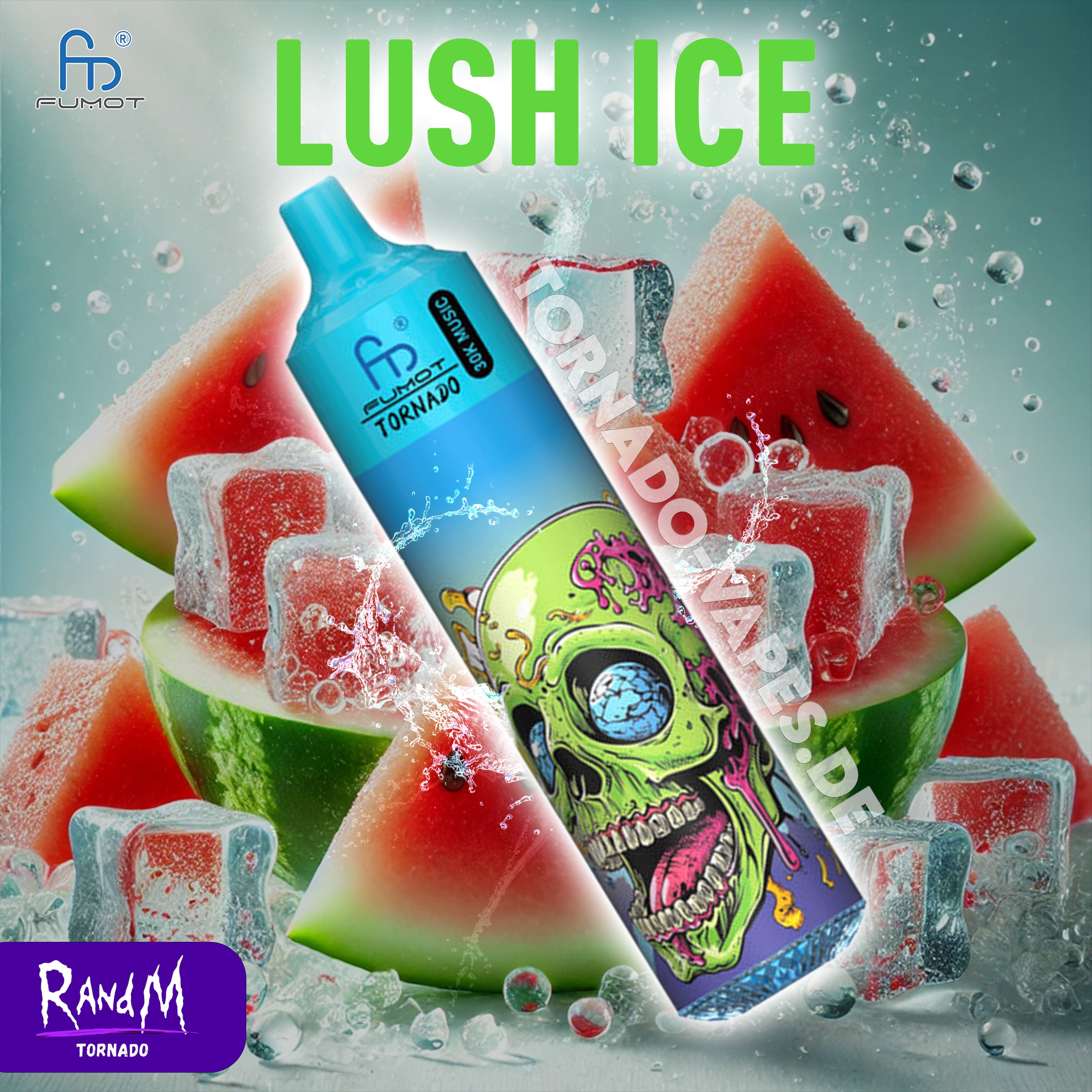 RandM Tornado Vape 30000- Lush Ice
