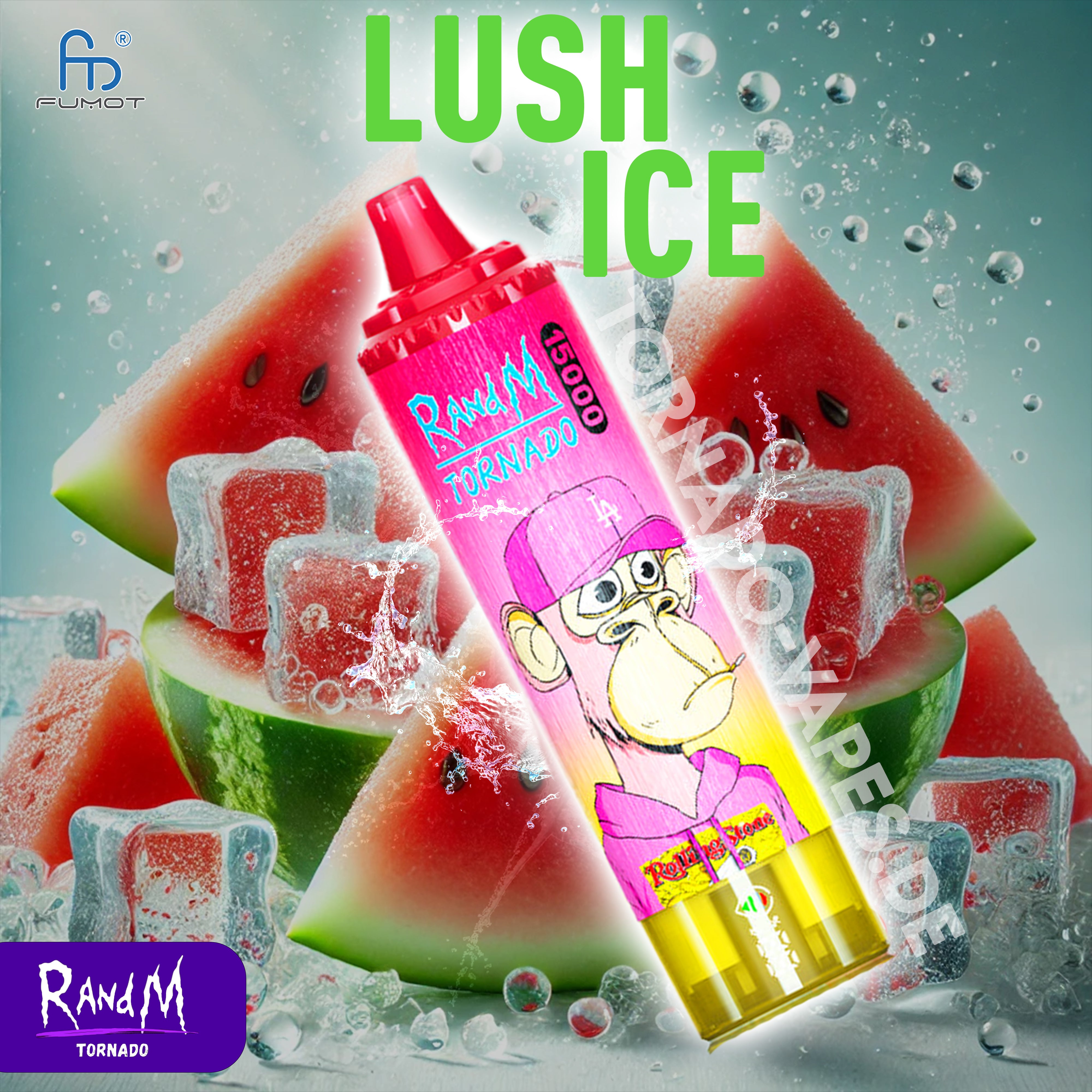 RandM Tornado Vape 15000- Lush Ice RandM Tornado Vape 15000- Lush Ice