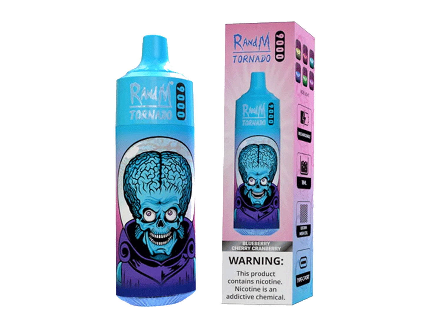 RandM Vape 9000 vs. Tornado Vapes 30000 RandM Vape 9000 vs. Tornado Vapes 30000