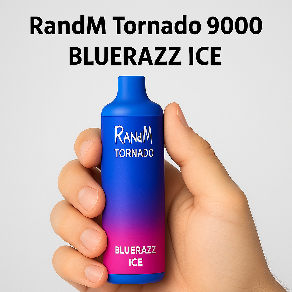 RandM Tornado 9000 Bluerazz Ice