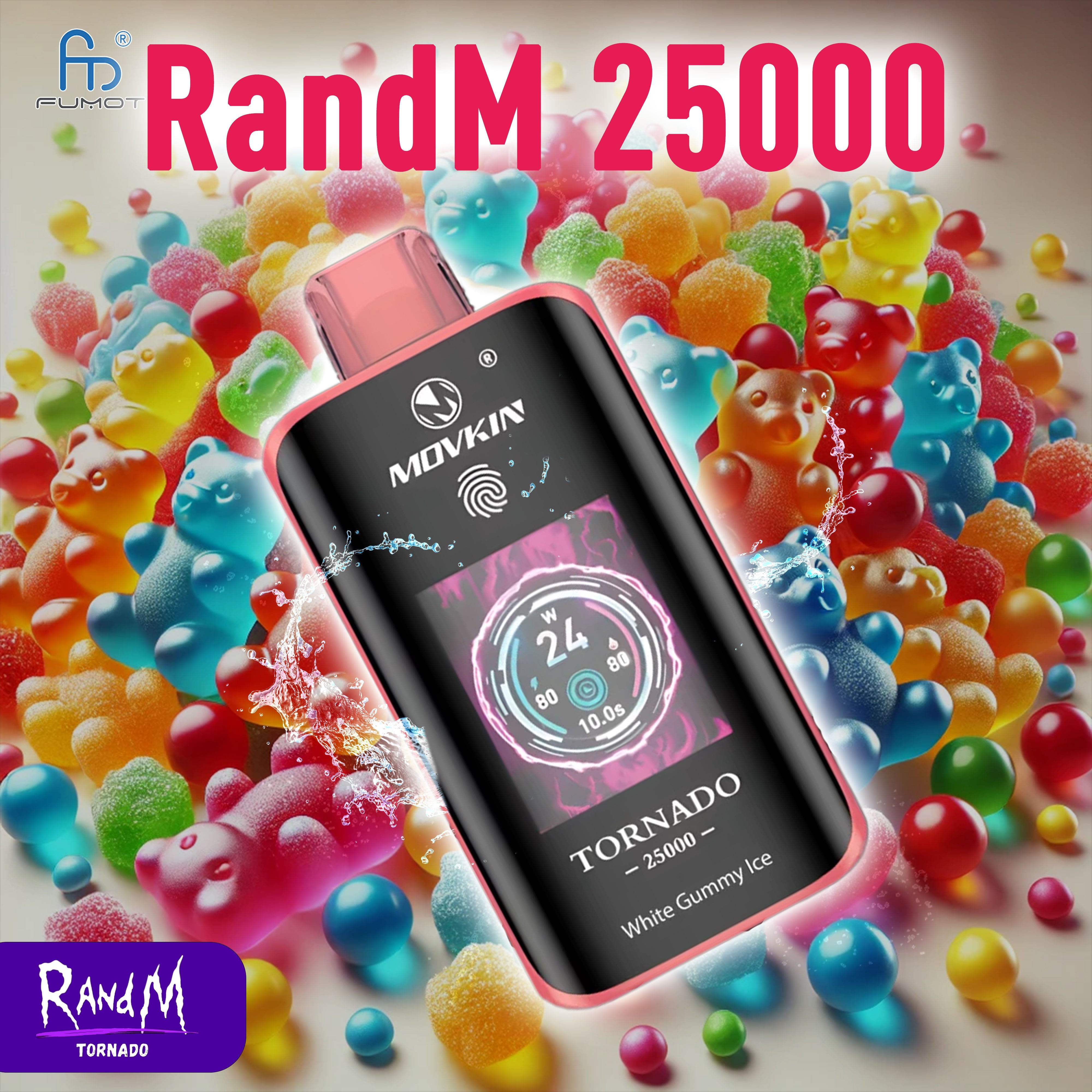 RandM Tornado Vape 25000