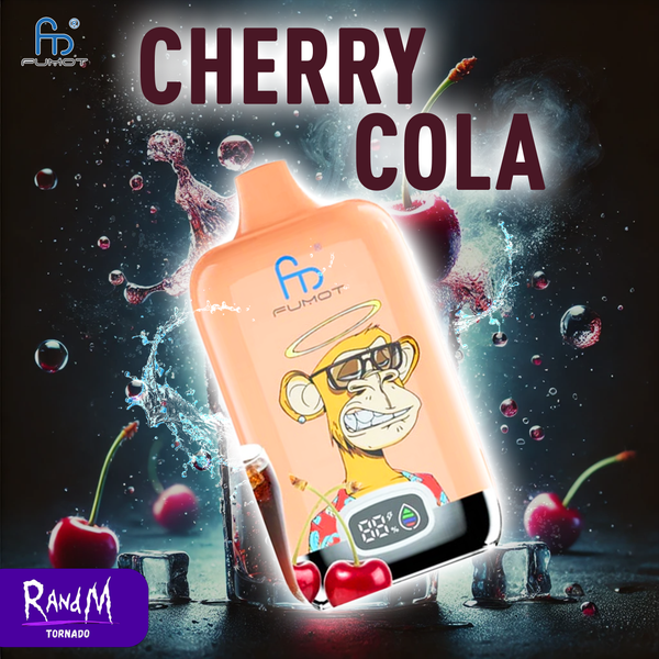 RandM Vape Digital Box 12000- Cherry Cola – Tornado Vape