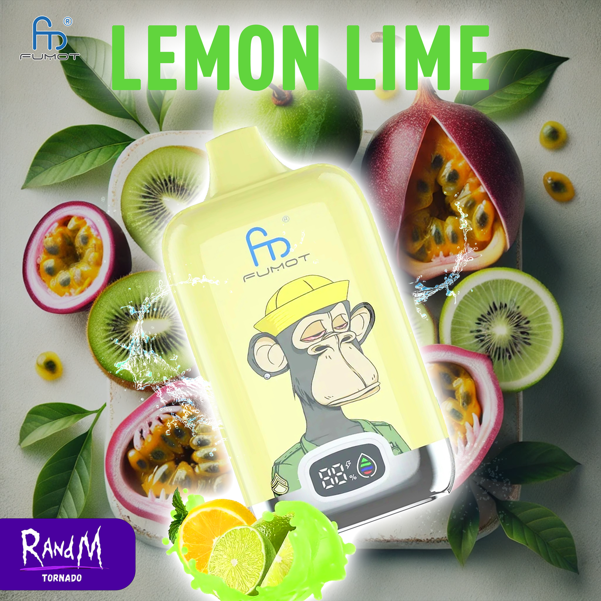 Fumot Lemon Lime 12000 RandM Vape Digital Box 12000- Lemon Lime Tornado Vape Fumot Tornado 15000 Fumot Lemon Lime 12000 RandM Vape Digital Box 12000- Lemon Lime Tornado Vape Fumot Tornado 15000