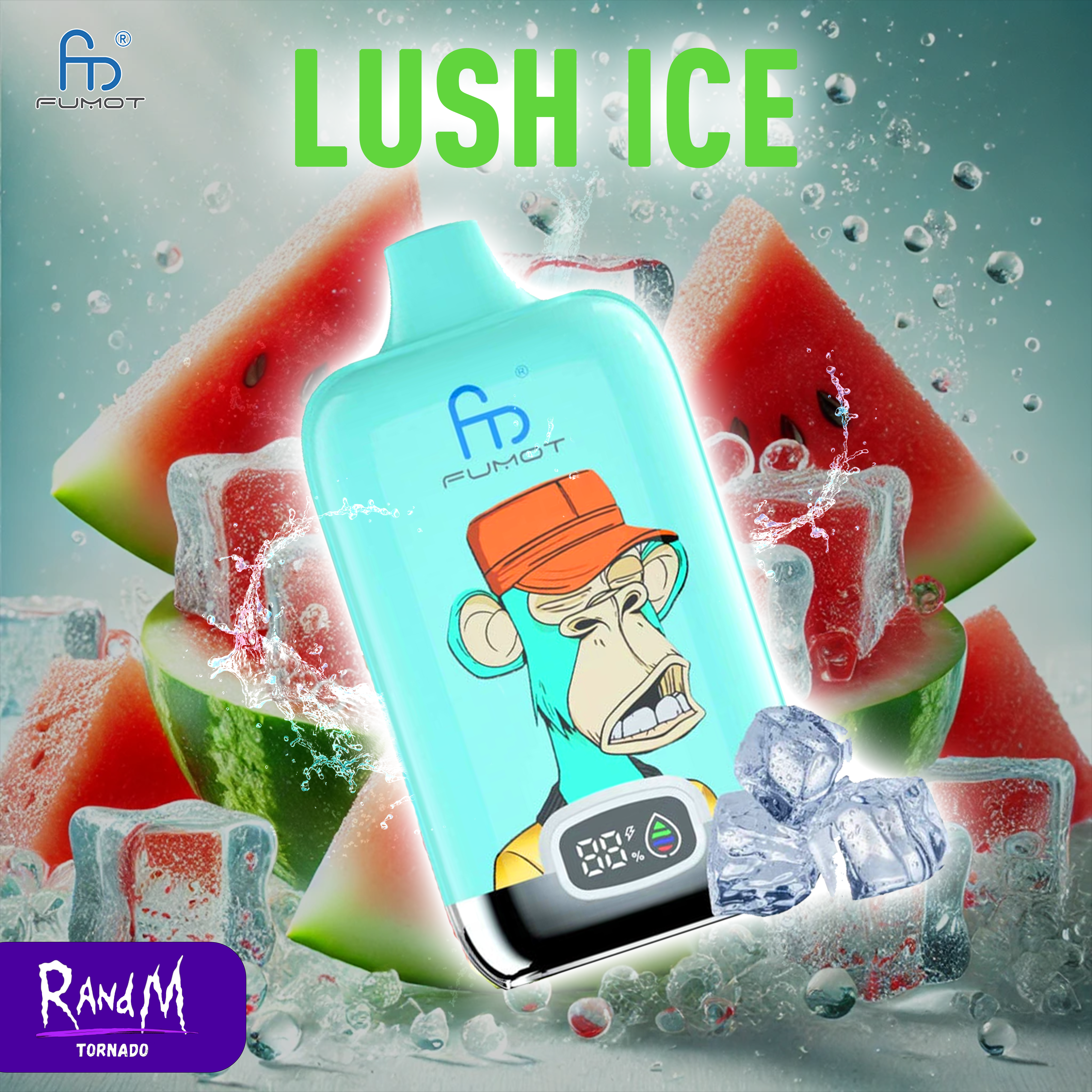 RandM Digital Box 12000- Lush Ice