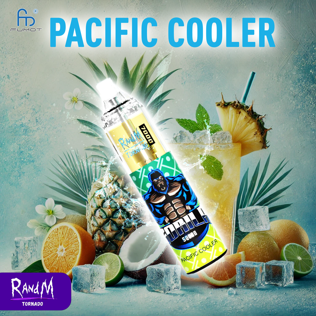 randm tornado pacific cooler R and M Tornado 7000 Puffs Vape: 7000+ Puffs of Flavor